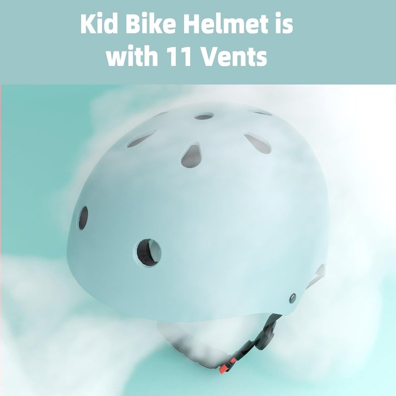 67i Kids Bike Helmet Toddler Helmets for Ages 3-8 Years Old Girls Boys Kid Adjustable Skateboard Bicycle Helmets Multi-Sport Ventilation Skateboarding Cycling Scooter Roller Skate Helmet - Image 3